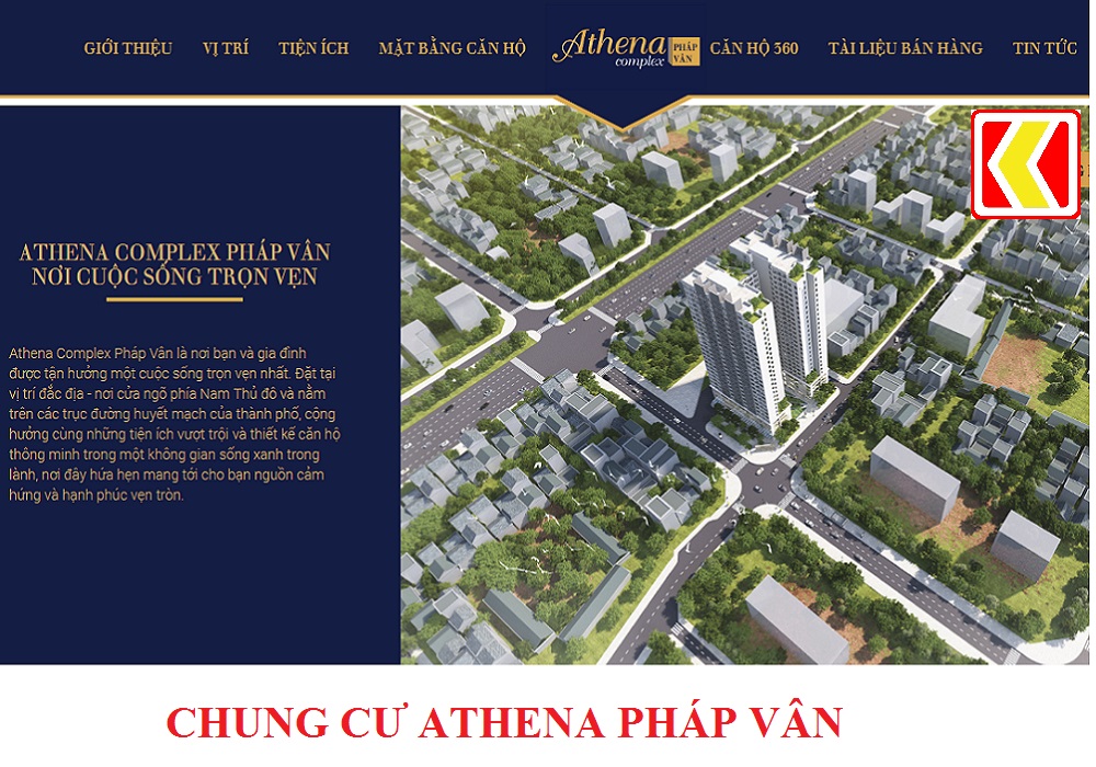 ảnh phối cảnh chung cư athena complex pháp vân